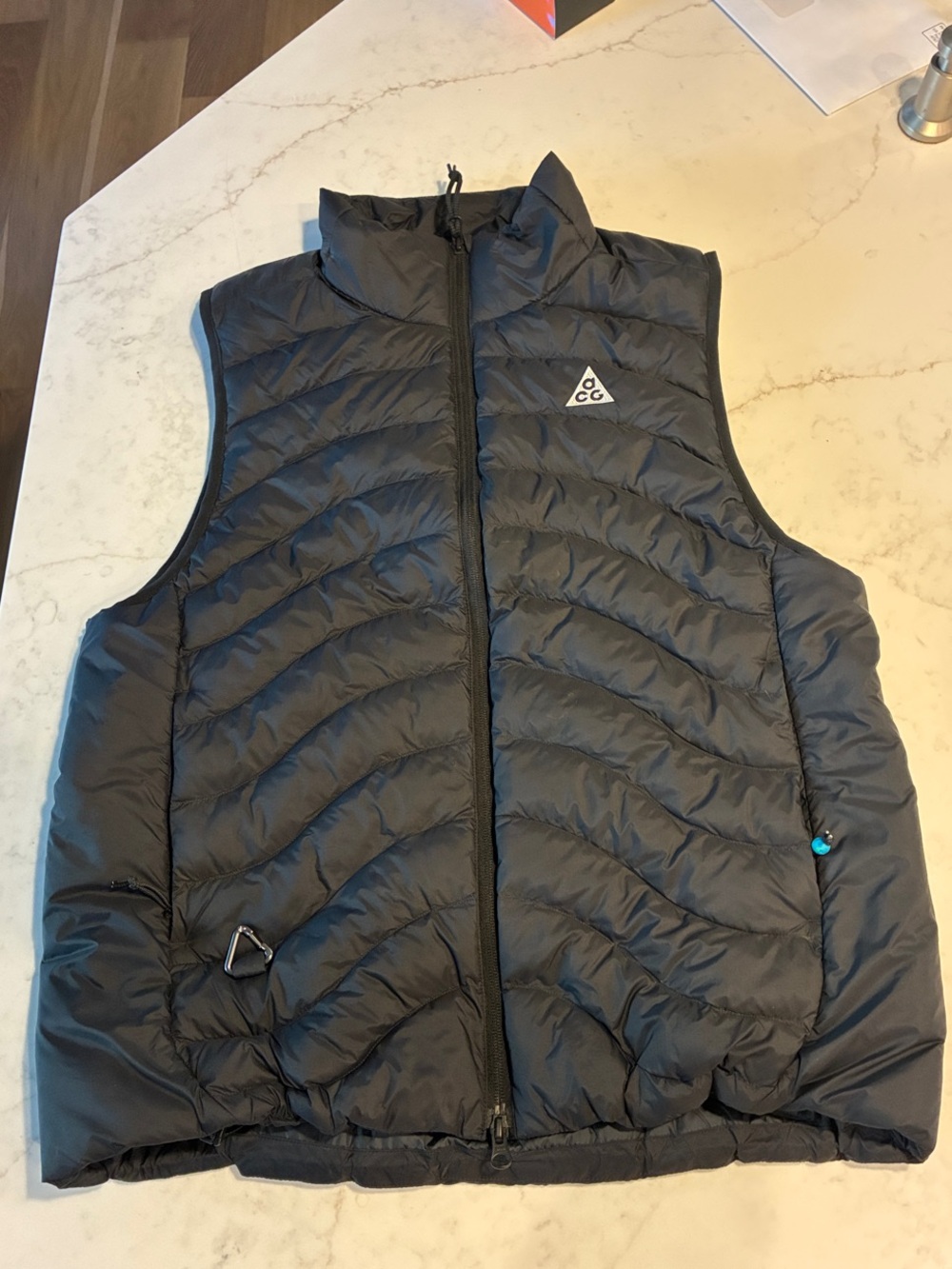 Mens' Puffer Vest - Black